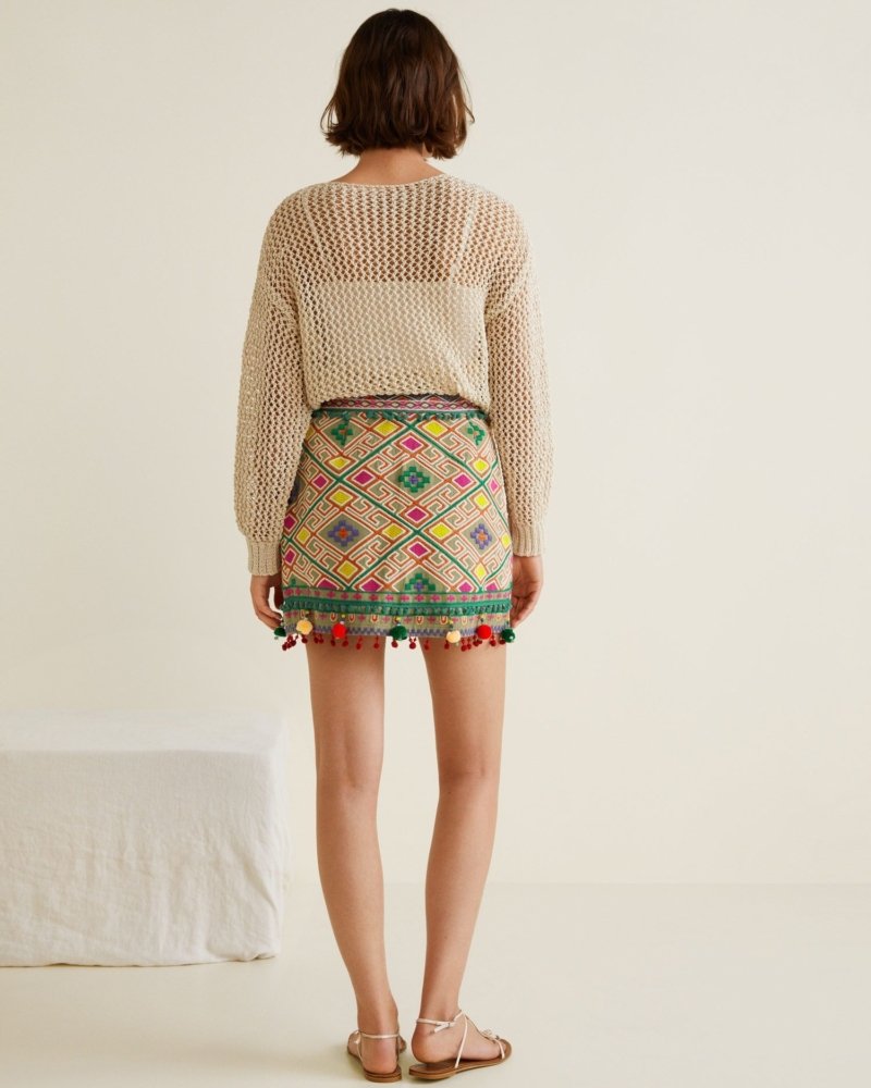 Bow polka-dot blouse - Image 2